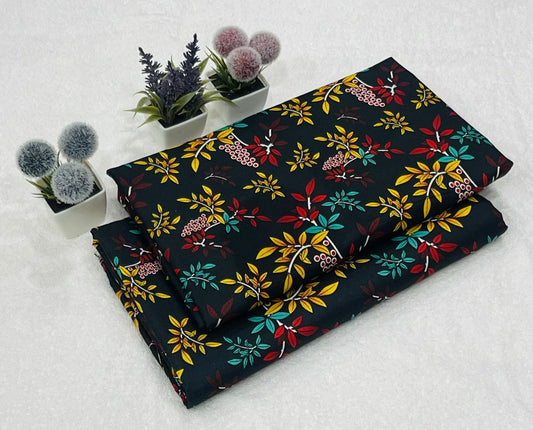 All over 2pc polo cotton unsititched
